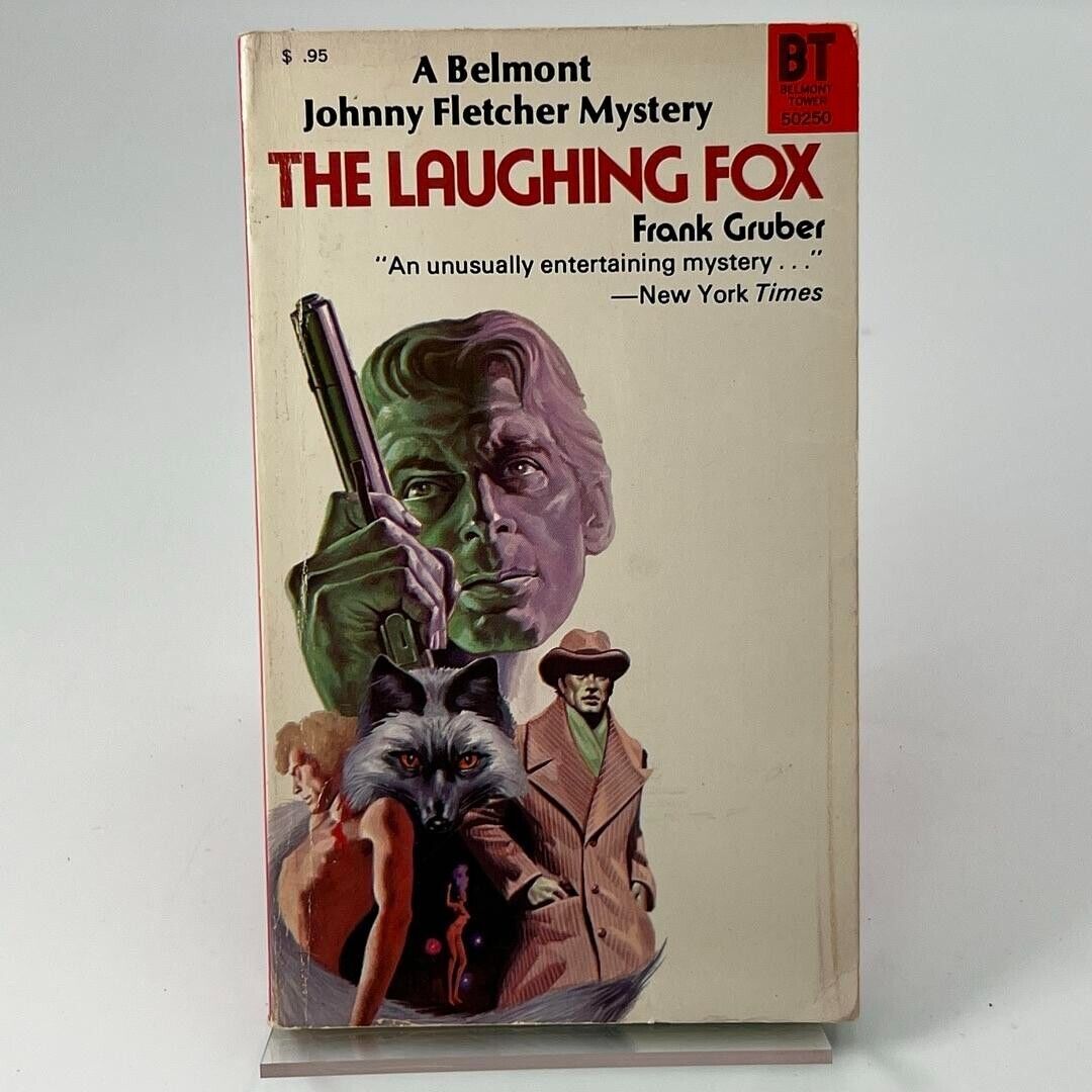 The Laughing Fox by Frank Gruber Johnny Fletcher Mystery Vintage 1972 Paperback