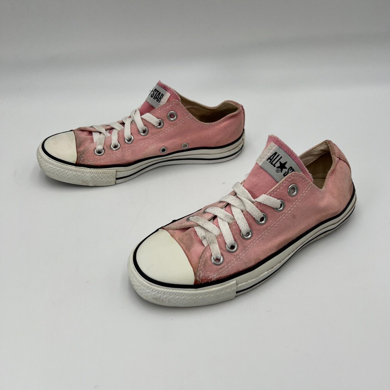 Converse Chuck Taylor All Star Vintage Canvas Pink Casual Laced mens 5 womens 7