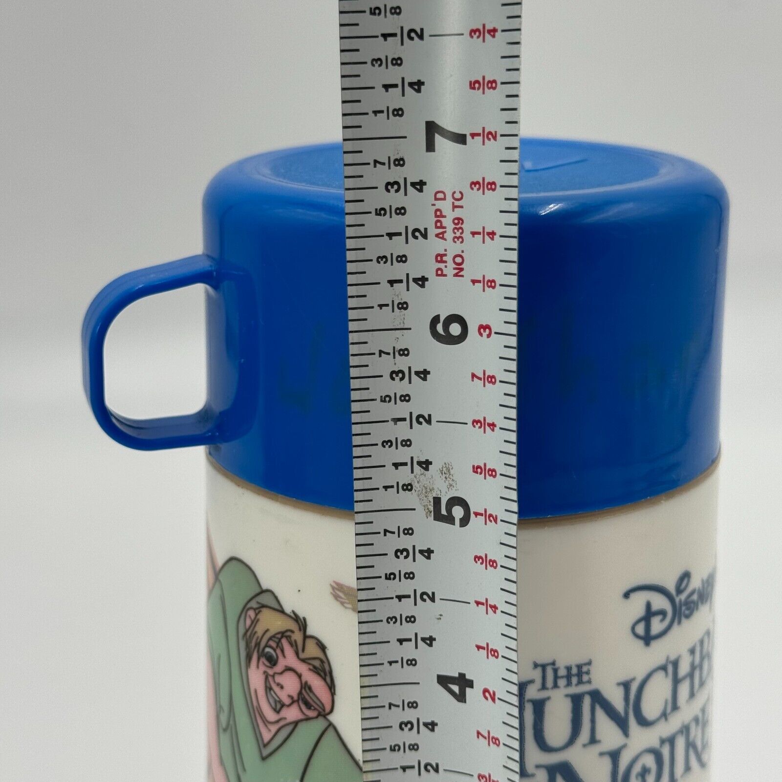 Vintage Aladdin The Hunchback Of Notre Dame Thermos Plastic Walt Disney