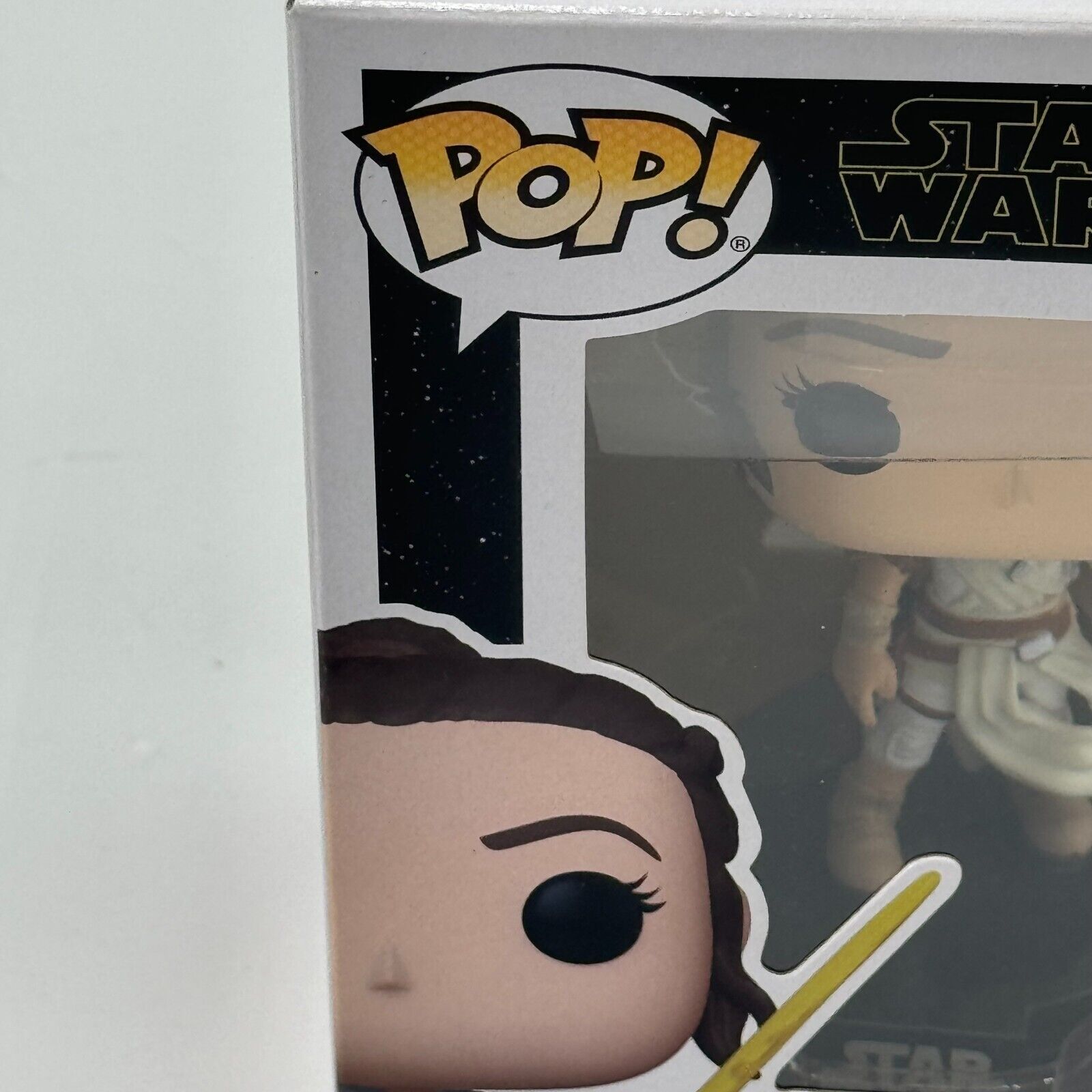 Funko Pop! Star Wars - Rey Yellow LightSaber #432 Bobblehead Disney New In Box