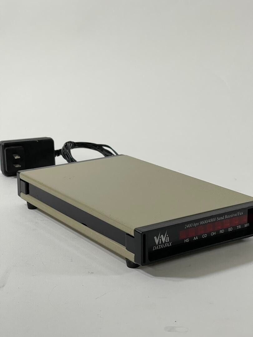 ViVa Data/Fax Send & Recieve 2400 bps - Fax Machine - Display - Model: FM-0648