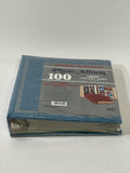 1989 Pioneer Navy Blue Gator Print Album TR-100 #4923, Factory Sealed