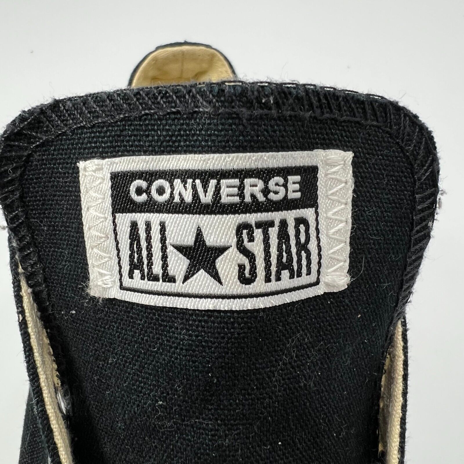 CONVERSE All-Star Canvas Black Low Cut Skate Shoes US Size Men 8.5 Women 10.5