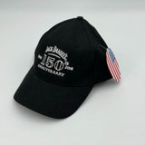 Jack Daniels Hat 150th Anniversary Adjustable Made In USA Embroidered