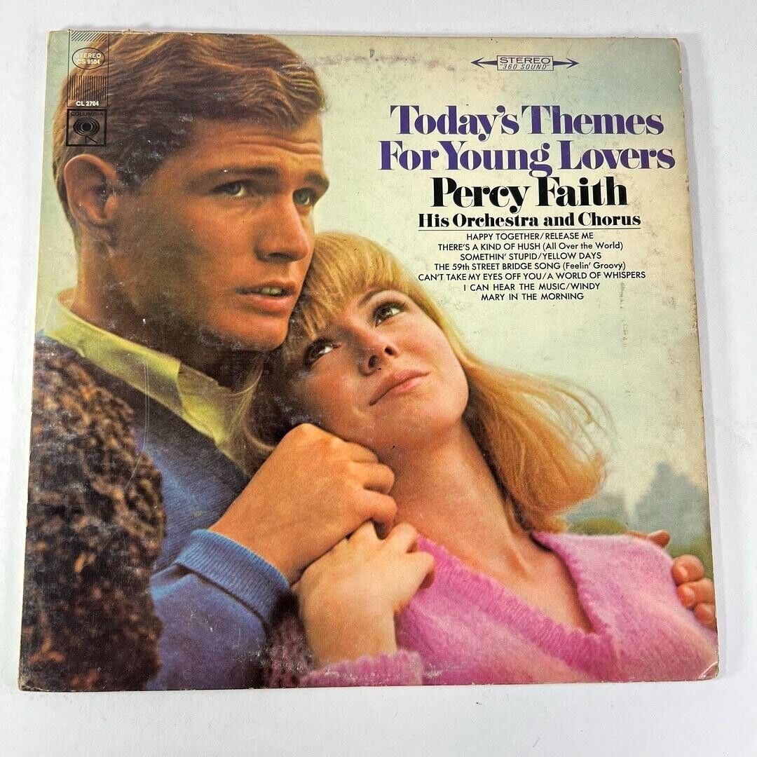 Percy Faith - Today's Themes for Young Lovers - Vinyl Record Album LP - Columbia