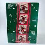 Trim a Home Snowboarding Santa Christmas Decor Holiday