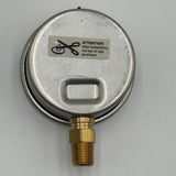 Dynamic Fluid Components Pressure Gauge CF1P-004A 0-60psi 1/4” NPT Bottom Mount