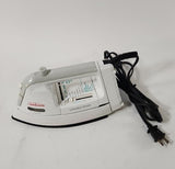 Sunbeam Variable White Steam Iron Model 3955 SELF CLEAN & NON STICK - Untested