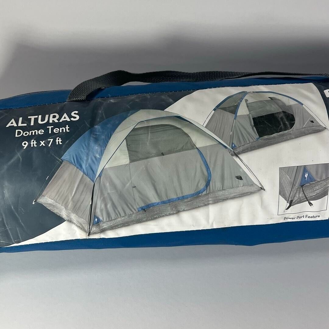 Glaciers Edge Dome Tent 9ft x 7ft Alturas Zippered Carrying Case