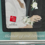 Wedding Picture Frame Mother of the Groom 4x6 Photo Silver Metal & Glass NIB