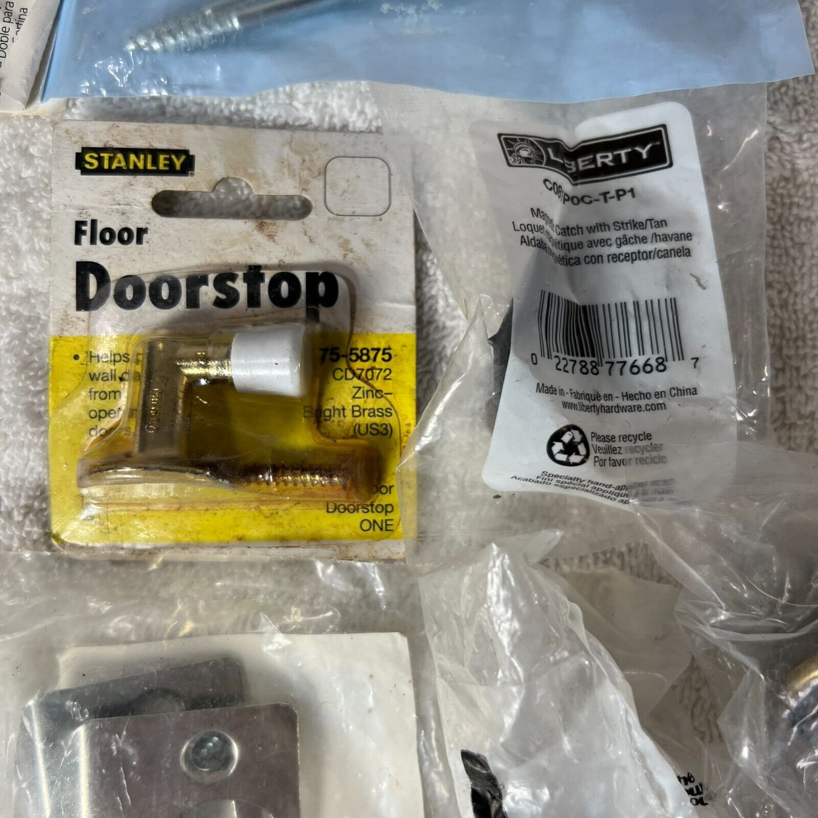 Lot of Miscelaneous Cabinet/Door/Drawer Hardware Home Repair Remodel - NIB NEW