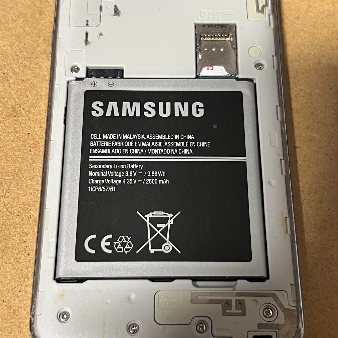 Samsung Galaxy On5 (SM-G550T1) Black WITH BATTERY Parts Only