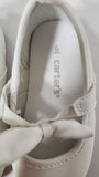 Carters Baby Girls White Sparkle Shoes, Size 6