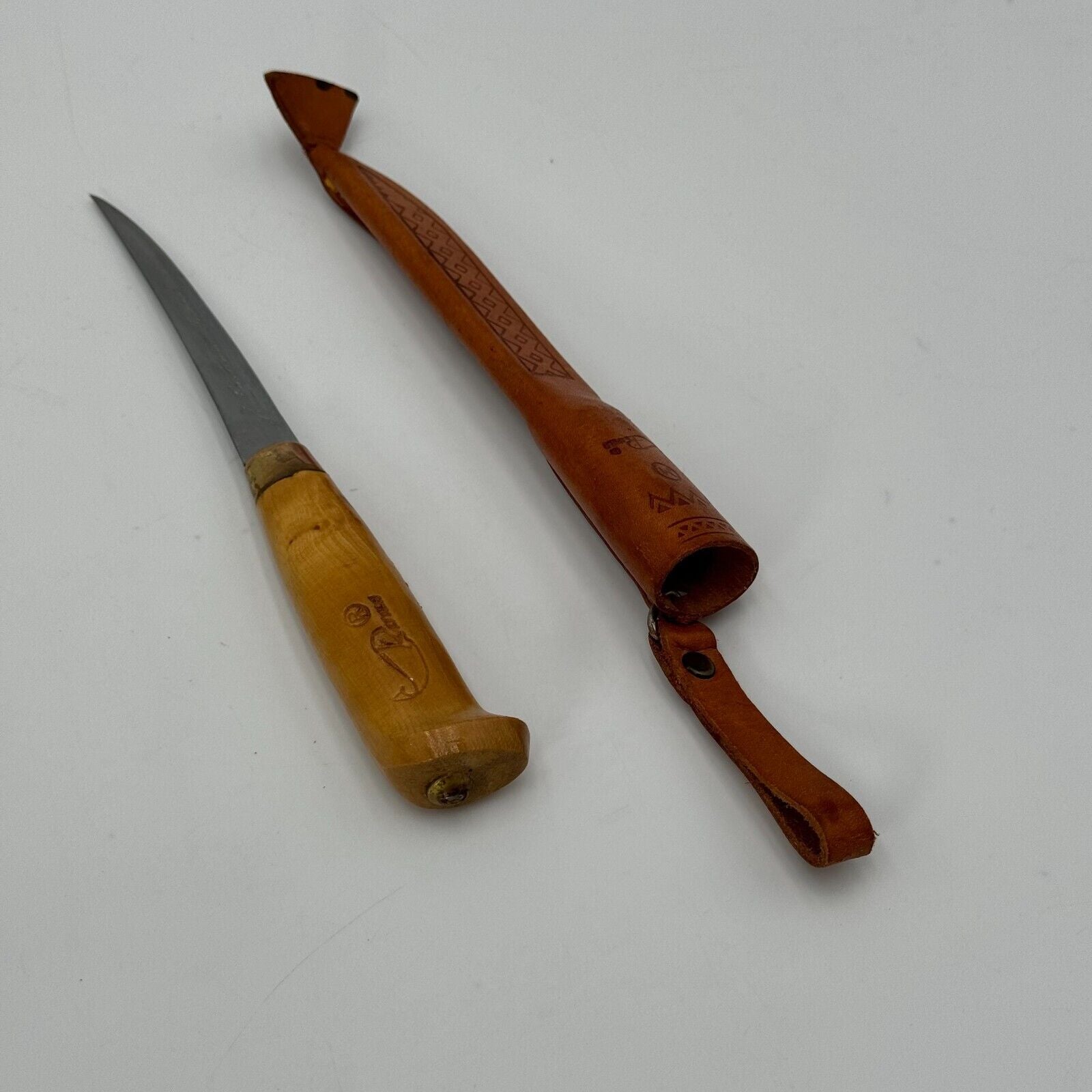Rapala Rare Vintage 1990's J. Marttiini Finland Filet Knife Signed 4" Blade
