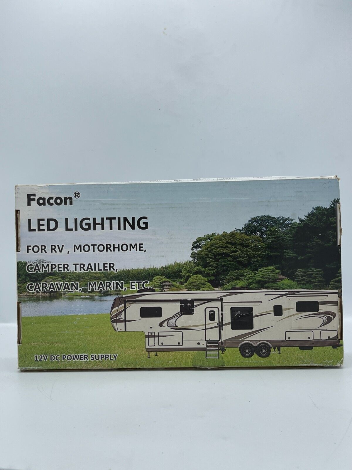 Facon 6pcs RV LED 4.5inch 12V Recessed Interior Ceiling Down Lighting Fixture