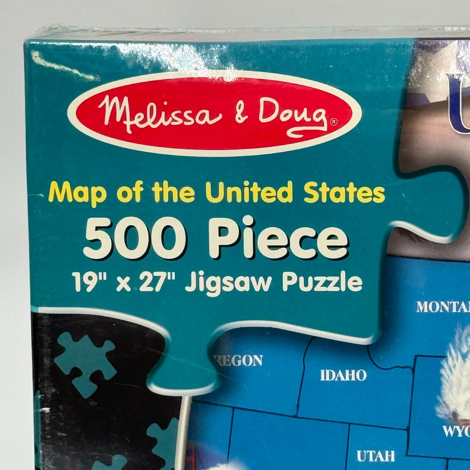 Melissa & Doug United States Of America 500 Piece  19" x 27" Jigsaw Puzzle NEW
