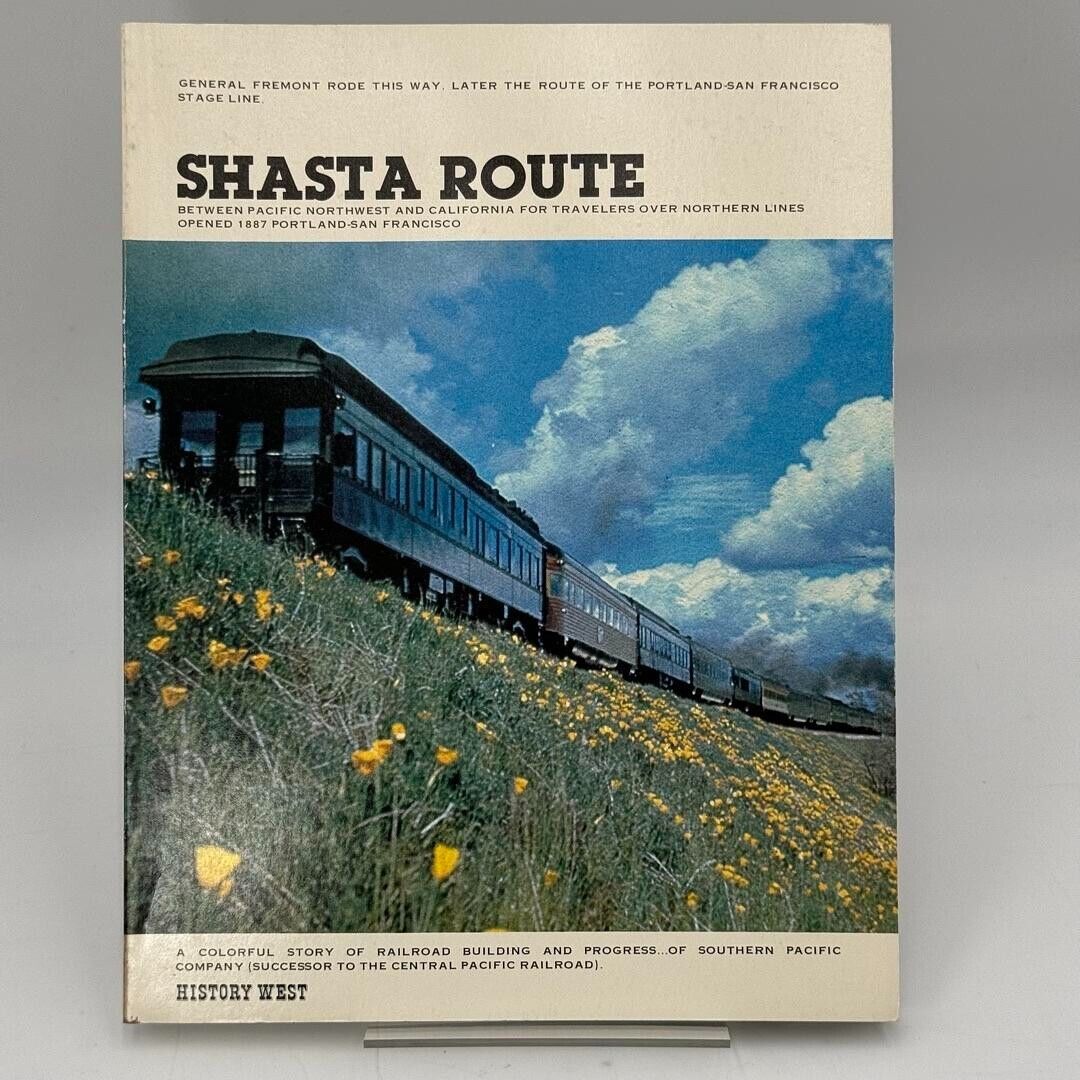 History West Set of 2 On Memory Siding Southern Pacific Railroad Shasta Route