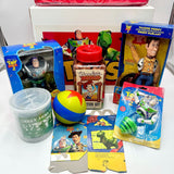 Vintage Disney Pixar Toy Story 2 Collector’s Wood Box Set W/ Unopened Toys RARE