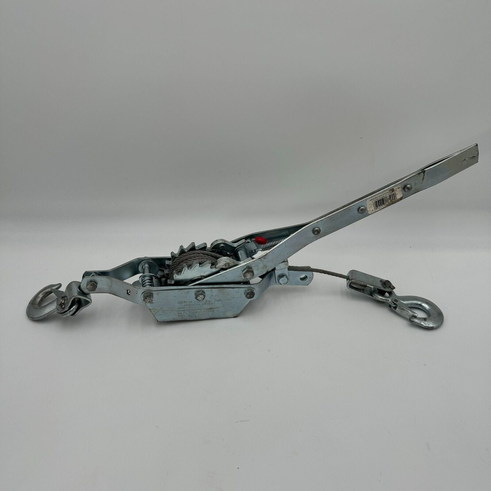 American Power Pull Cable Puller 18500 1 Ton Lifting Sturdy Reliable