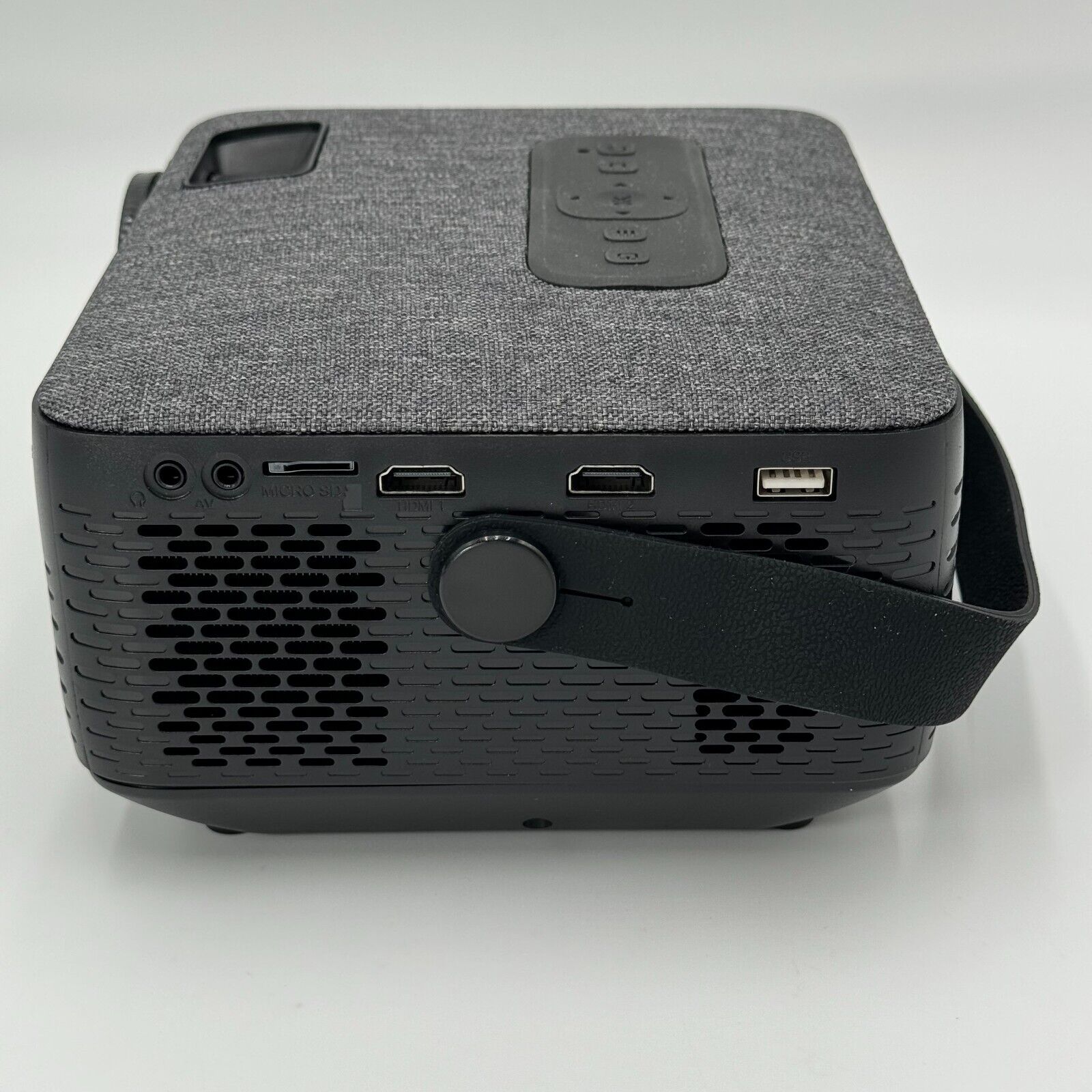 GPX Rechargeable Projector with BT, HDMI, USB and Micro SD Media Ports (PJ770B)
