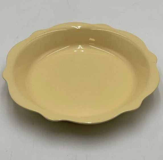 Gail Pittman Hospitality Collection Solid Color Yellow Pie Plate