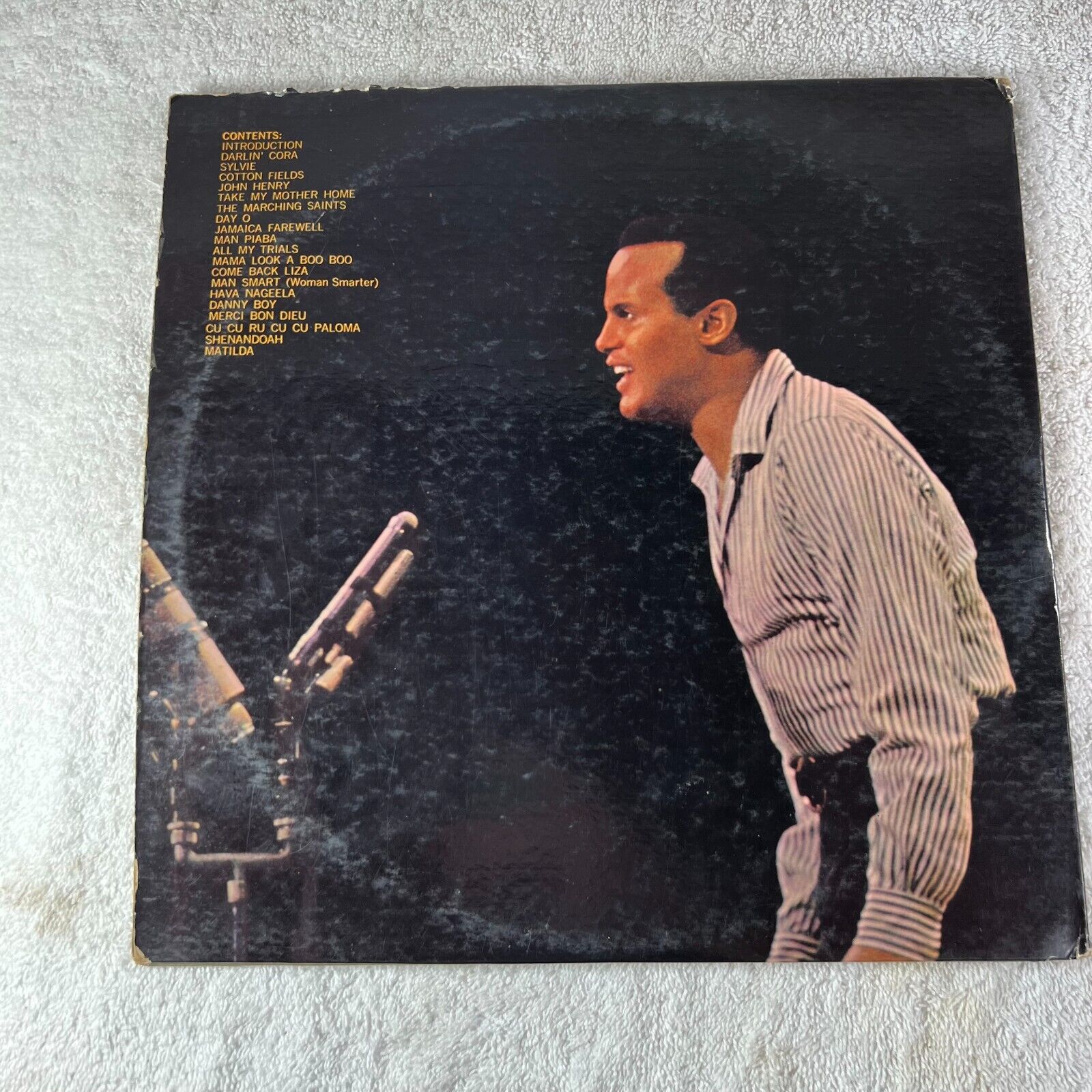 Belafonte At Carnegie Hall The Complete Concert LP 1959 Vinyl LOC-6006