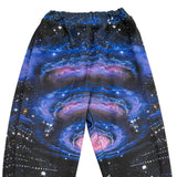 John Hancock Mens Sweatpants Galaxy Design Jogger Style Stretch Active Size L