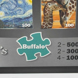 8 Jigsaw Puzzles in 1 Collectors Edition Buffalo Games 500 300 100pc America