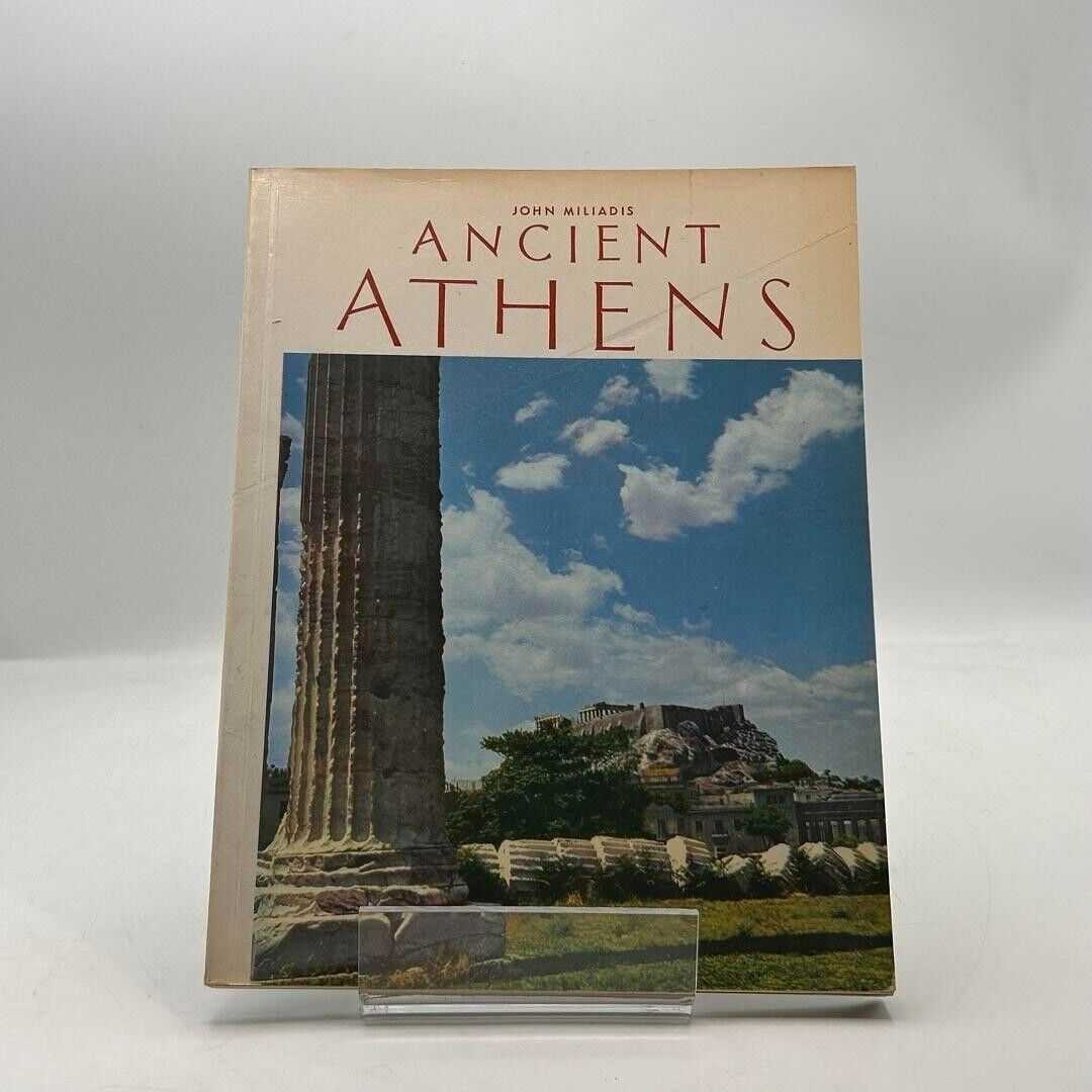 Ancient Athens by John Miliadis 1960 VINTAGE PAPERBACK BOOK