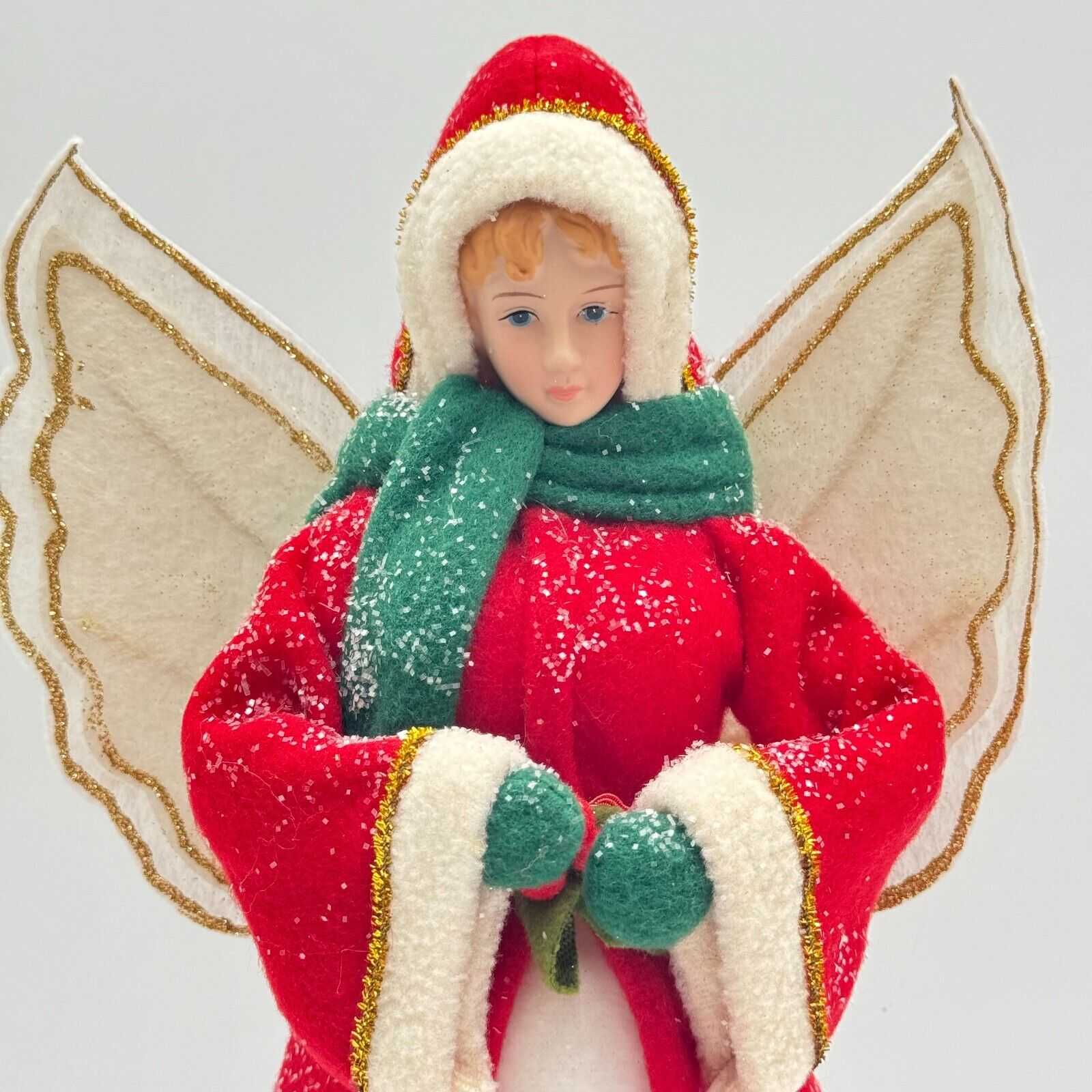 Angel 14in Christmas Tree Topper Centerpiece Jesus Christian Holiday Decoration