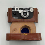 Argus Rangefinder C-Series 35mm Film Camera 50mm f/3.5 Lens W/ Leather Case