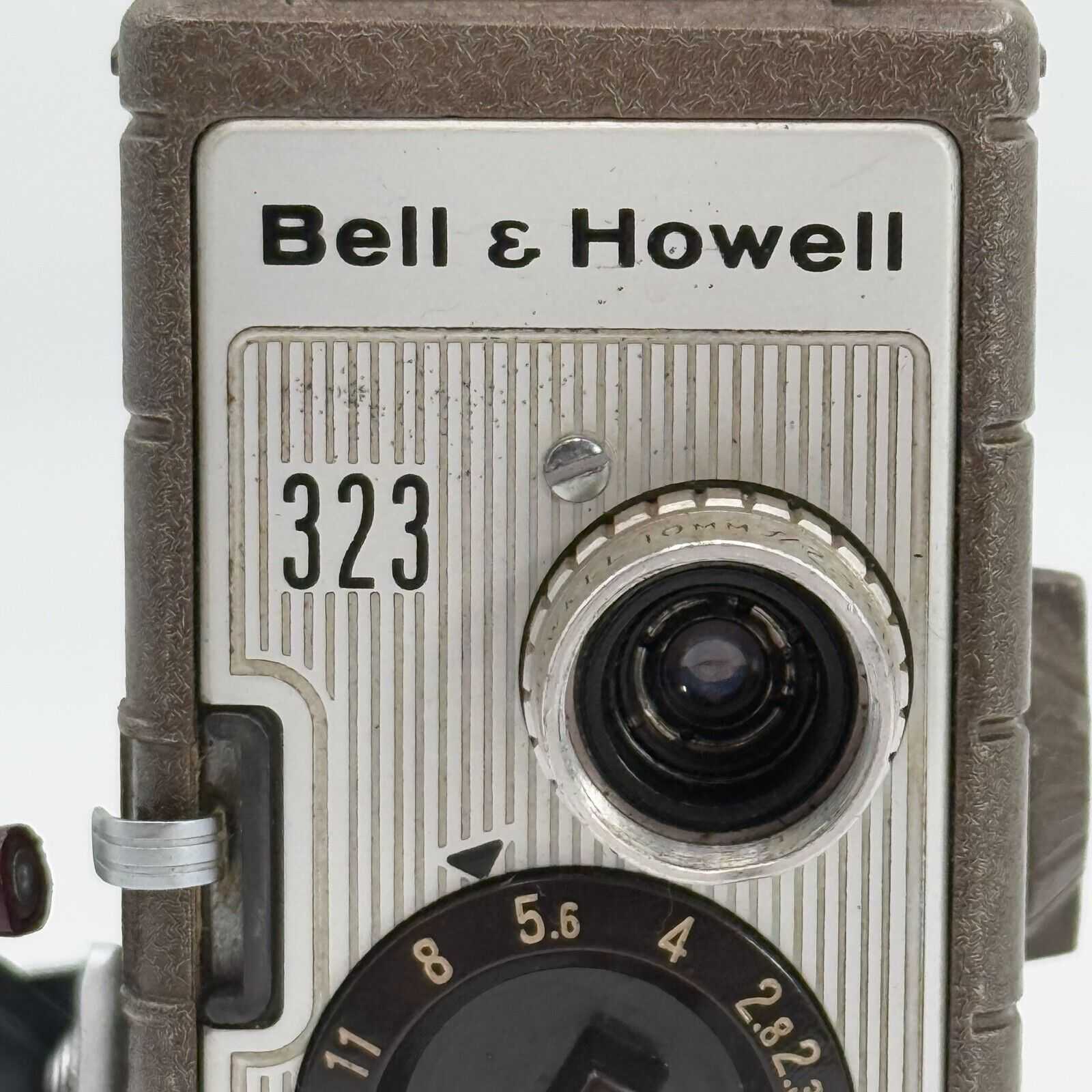 Bell And Howell 323 8mm Super Comat Sundial Camera Untested