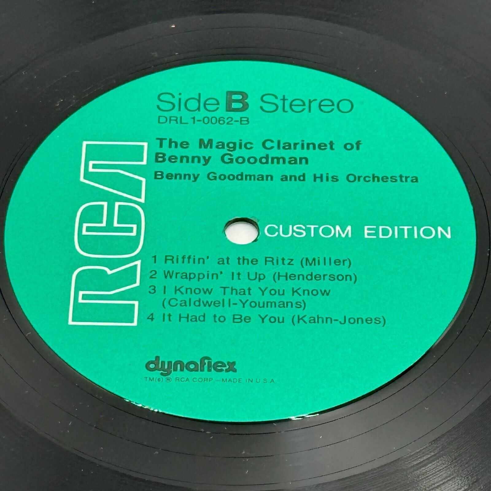 Benny Goodman - Magic Clarinet of Benny Goodman - RCA Custom Edition 1973