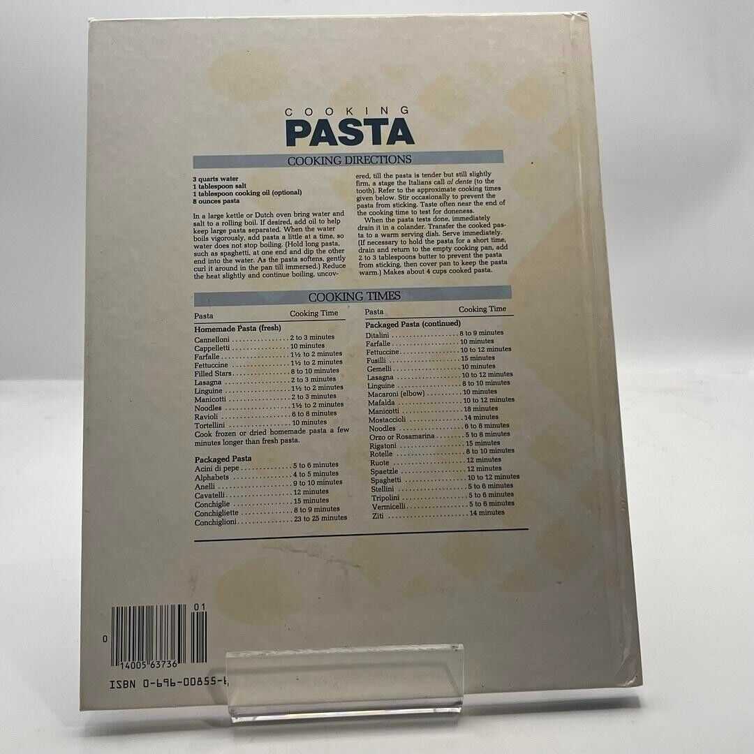 Better Homes and Gardens Pasta by Better Homes and Gardens Editors (1983,...