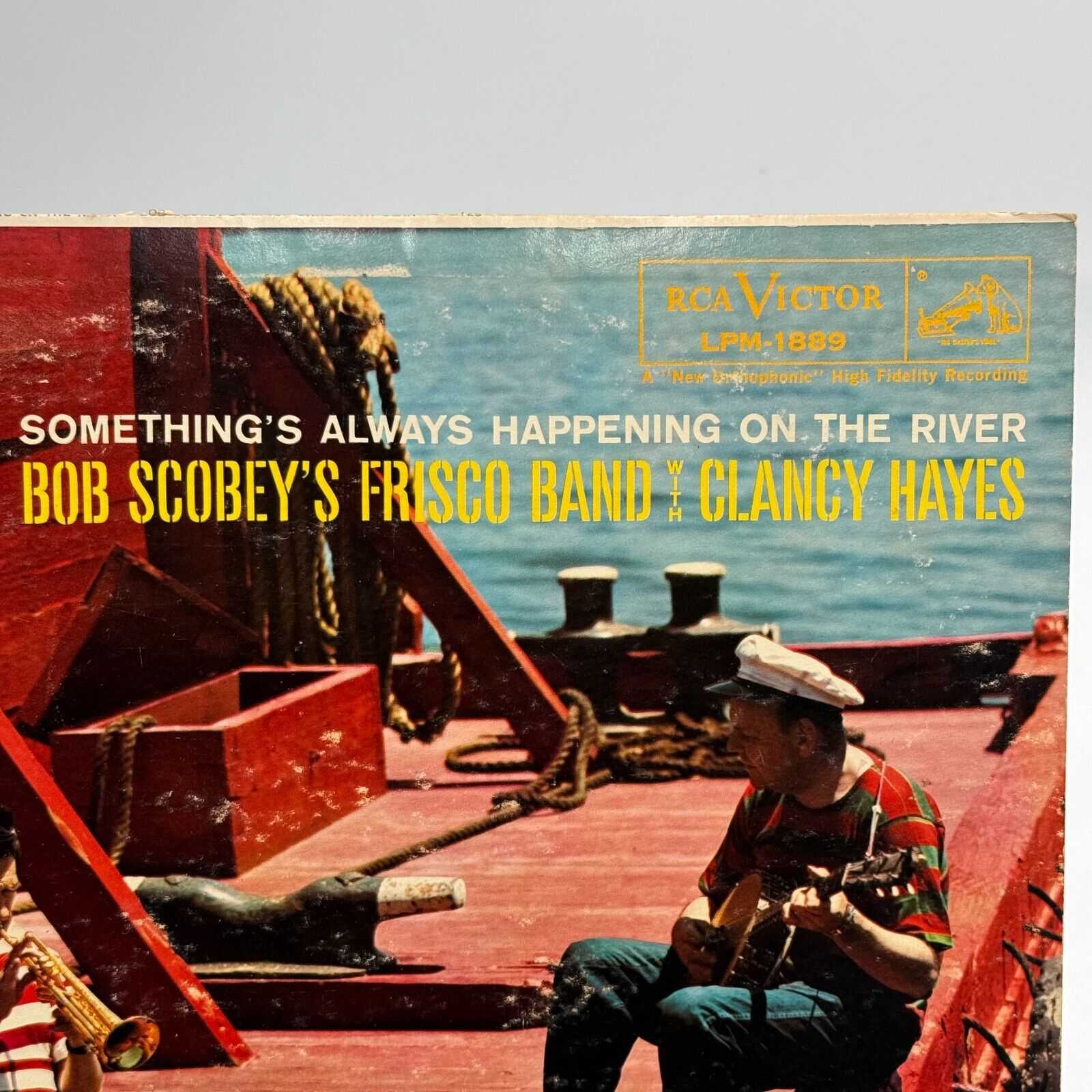 Bob Scobey Frisco Band Something's Always Happening on the River LP LSP 1889