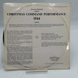 CHRISTMAS COMMAND PERFORMANCE 1944 Rare Sealed 2 LP Radio Broadcast J. Garland