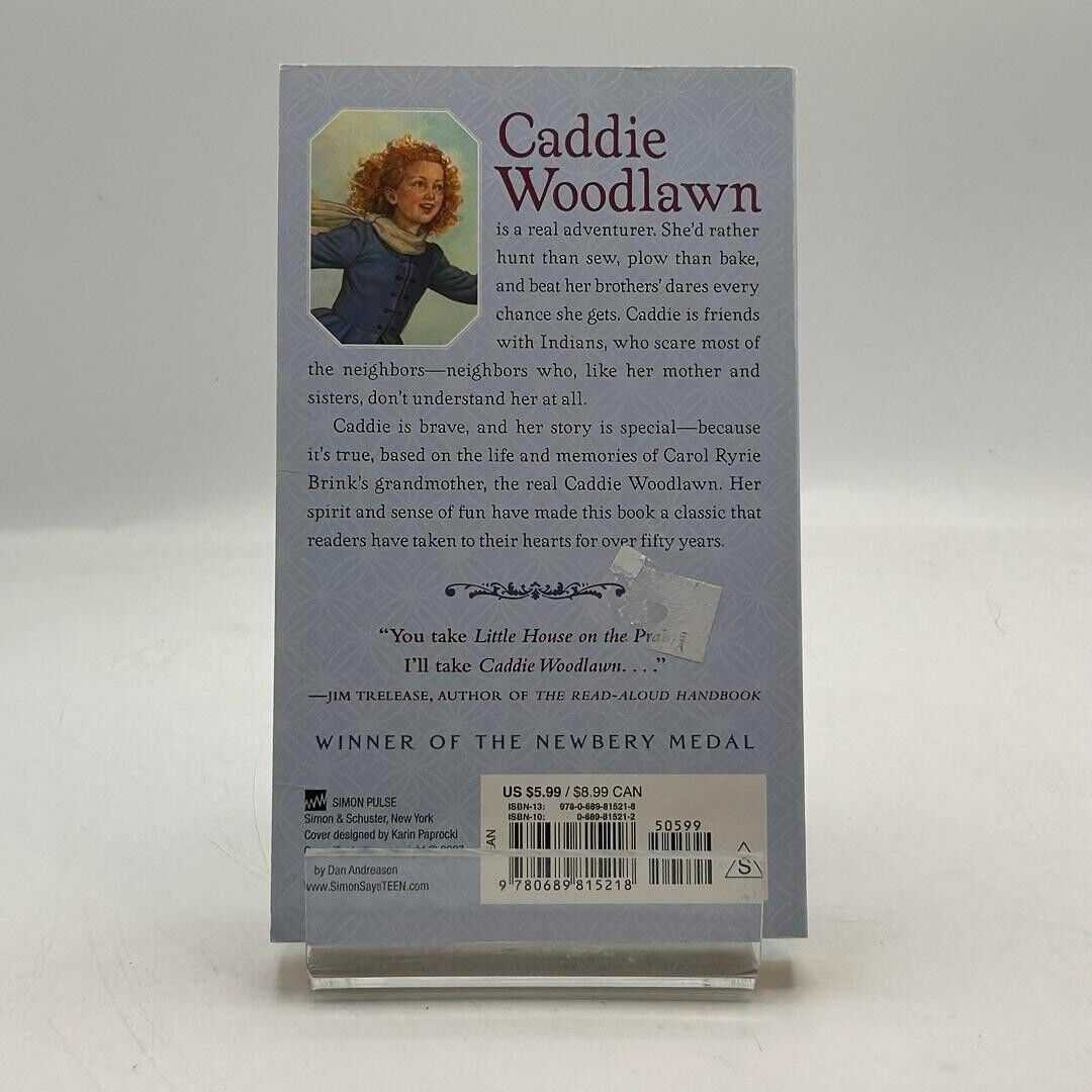 Caddie Woodlawn Book 1 by Carol Ryrie Brink 2006 ILLUSTRATED PAPERBACK BOOK