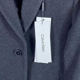 Calvin Klein Prosper Men's Classic Fit Long Sleeve Overcoat Charcoal Size 36S