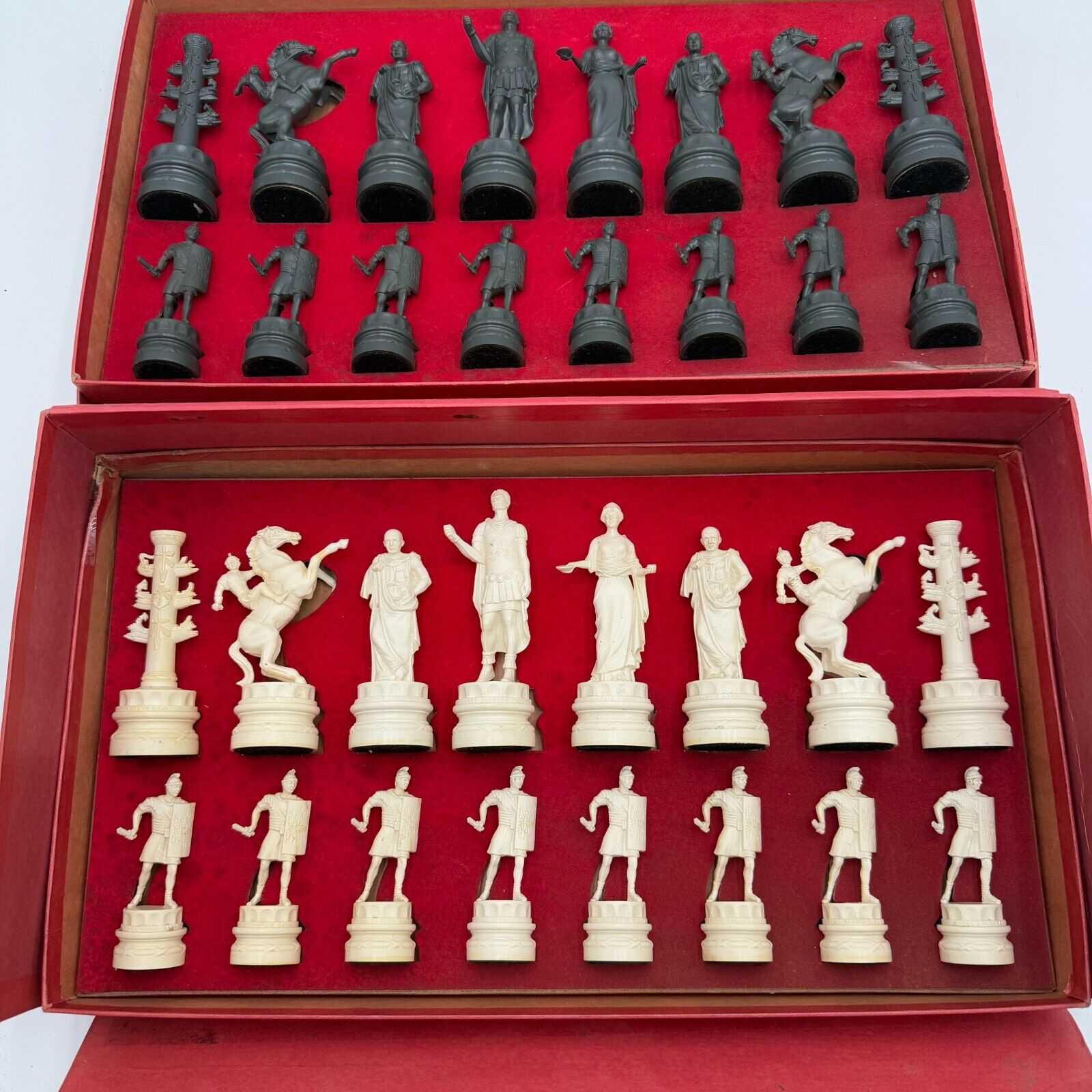 Classic Games Chess Set Ancient Rome 264 BC - 16 AD Collectors Series Edition