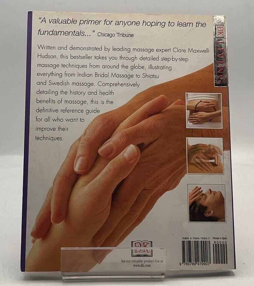 Complete Massage by Clare Maxwell-Hudson DK Living 2001 PAPERBACK BOOK