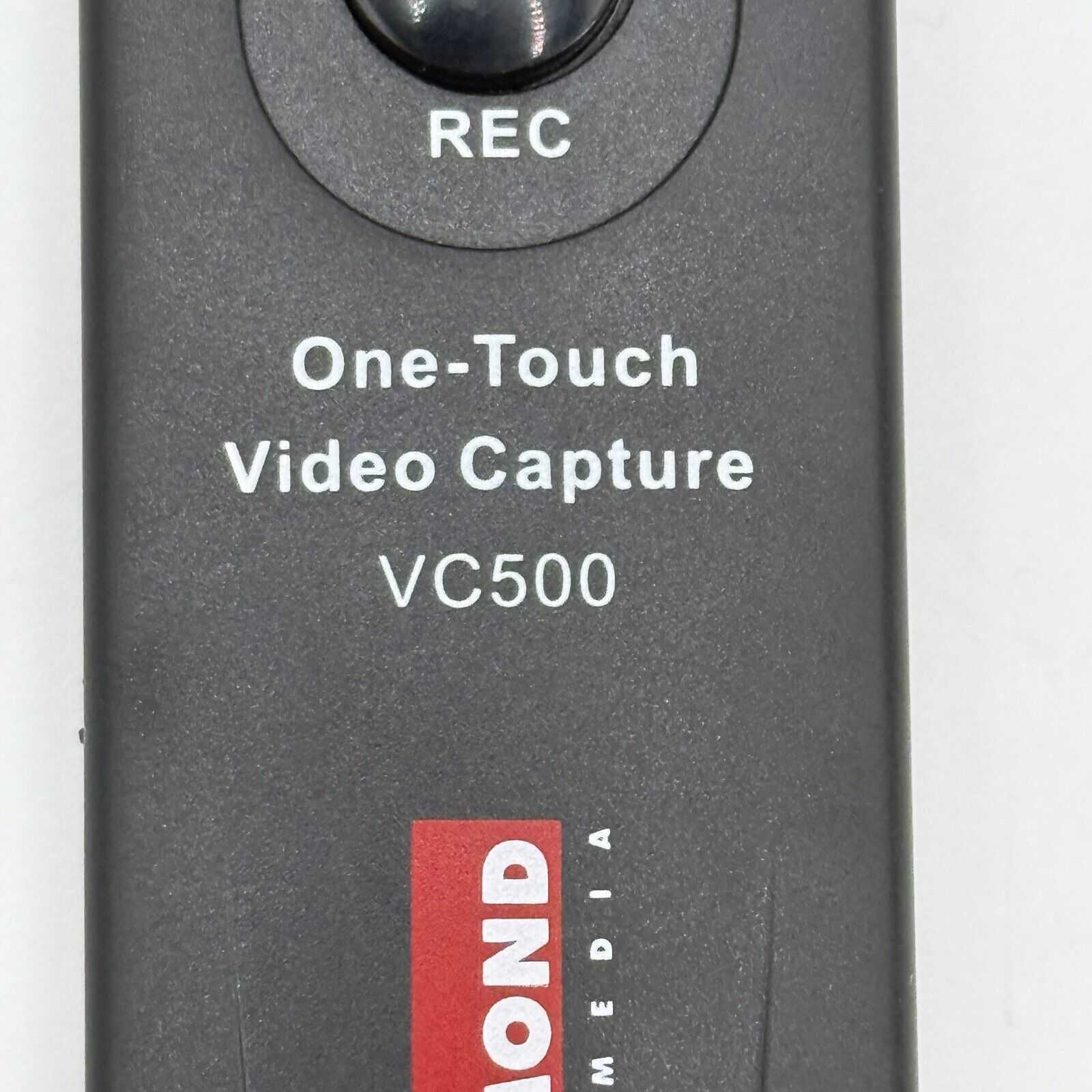 Diamond Multimedia VC500 USB One Touch VHS to DVD Video Capture Device & Install