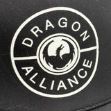 Dragon Alliance Black Snapback Cap Mesh Trucker Hat One Size Fits All