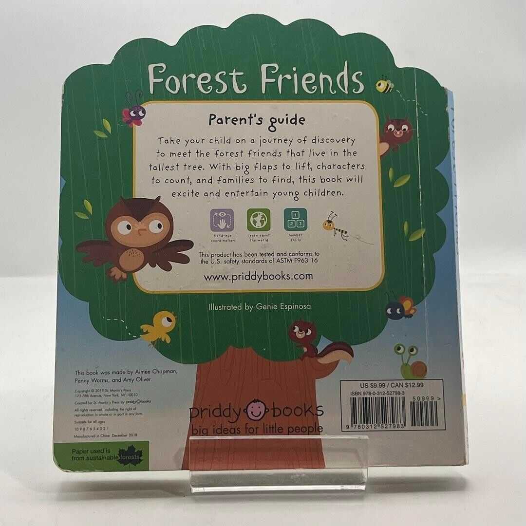 Forest Friends: A lift-and-learn book (Lift-the-Flap Tab Books) by Roger Priddy