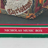 HOUSE OF LLOYD CHRISTMAS AROUND THE WORLD NICHOLAS MUSIC BOX SANTA 1994 WITH BOX