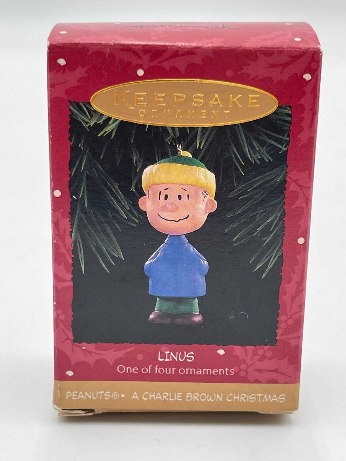 Hallmark Charlie Brown LINUS Keepsake Ornament Handcrafted