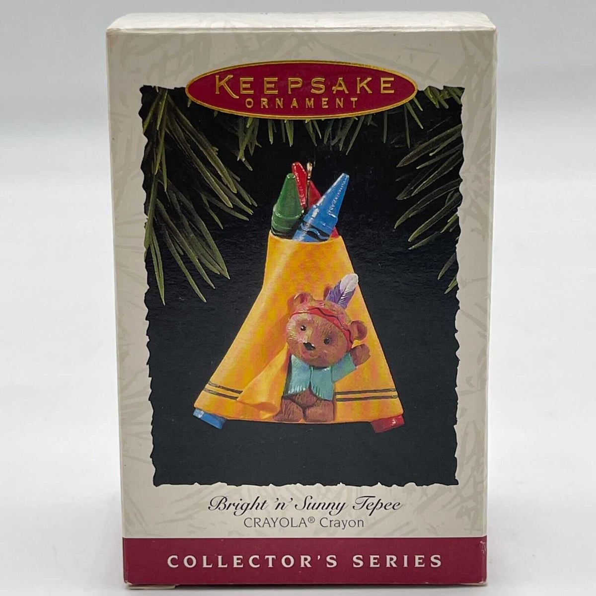 Hallmark Keepsake 1995 Bright ‘n’ Sunny Tepee Ornament