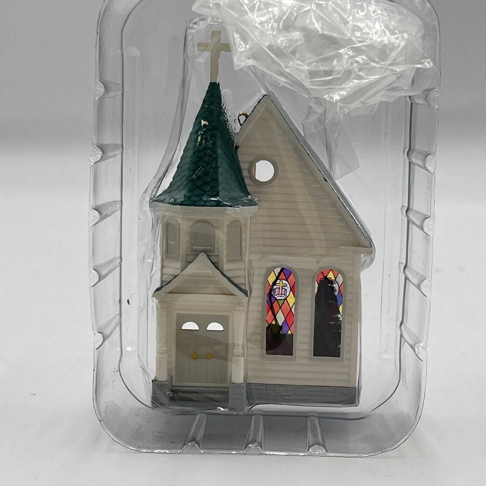 Hallmark Town Church Keepsake Ornament Dated 1995