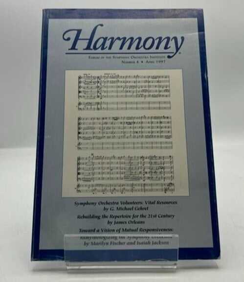 Harmony Forum Of The Symphony Orchestra Institute Paul R. Judy Paperback