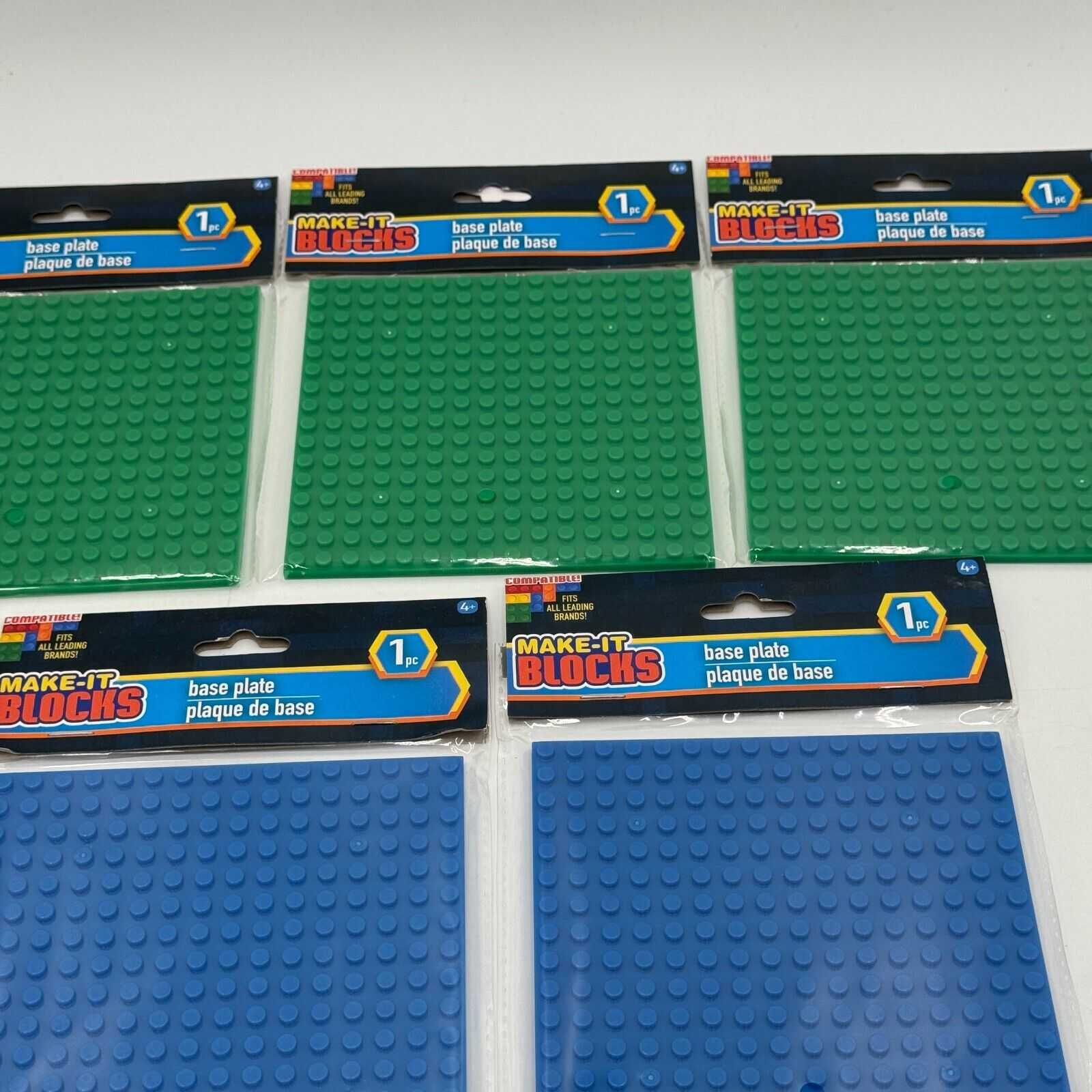 Huge Lot of 45 Assorted Lego Flat Base Plates Various Sizes and Colors Roads