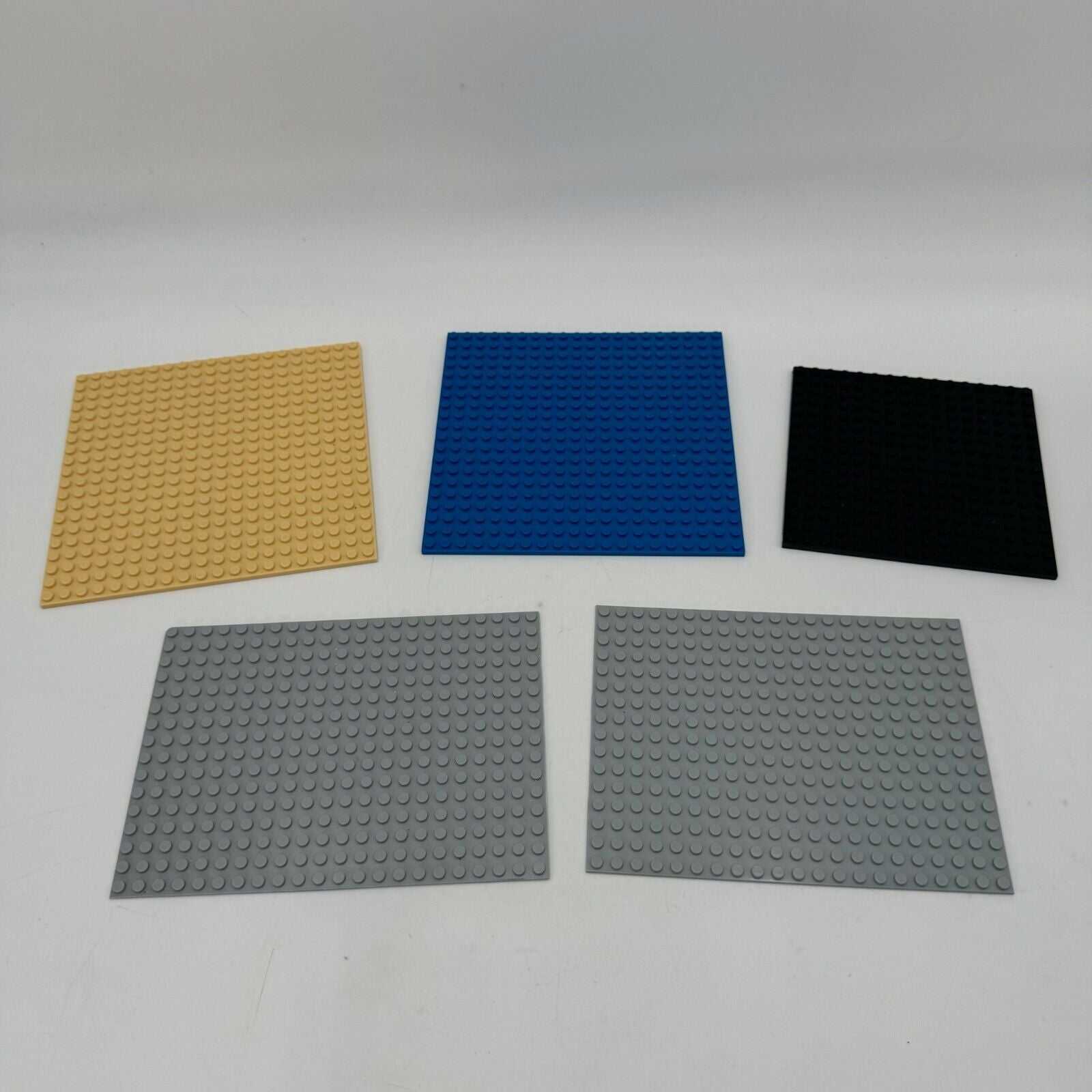 Huge Lot of 45 Assorted Lego Flat Base Plates Various Sizes and Colors Roads